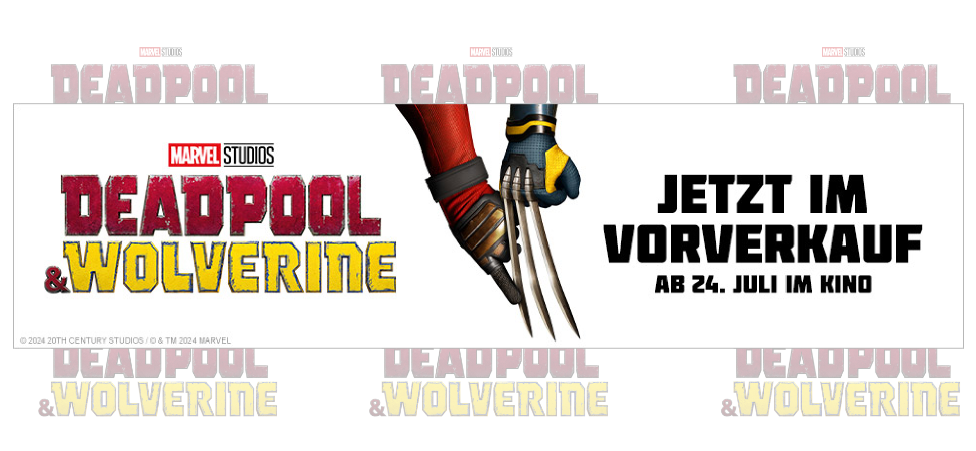 Deadpool & Wolverine - Jetzt Tickets sichern!